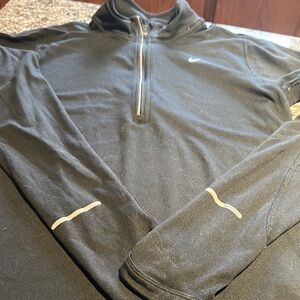 Nike Black Jacket with White Accents